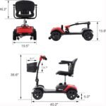 Lightweight Mobility Scooter Dimension